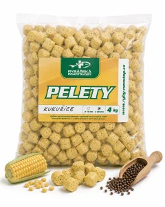 Pelety kukuřice 18mm 4kg