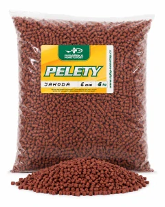 Carp Pelets 6mm JAHODA 6kg